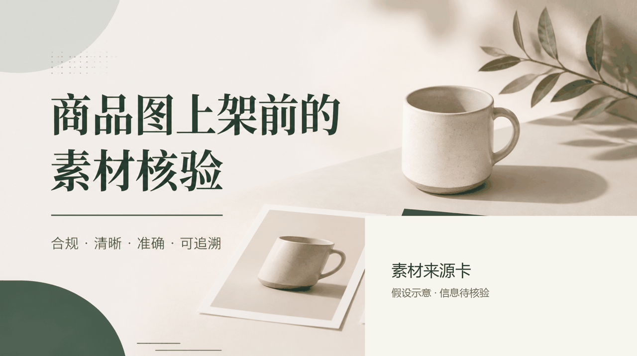 AI商品图上架前,先核对照片与素材授权文章封面