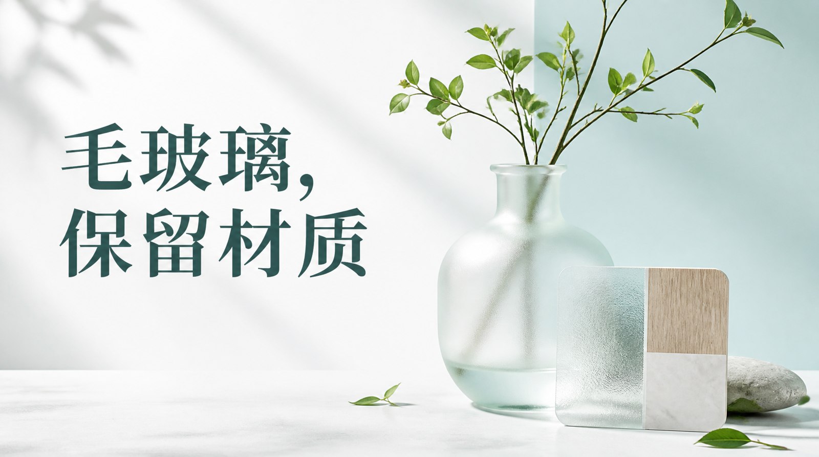 毛玻璃花瓶商品图,清楚不等于磨成透明玻璃文章封面