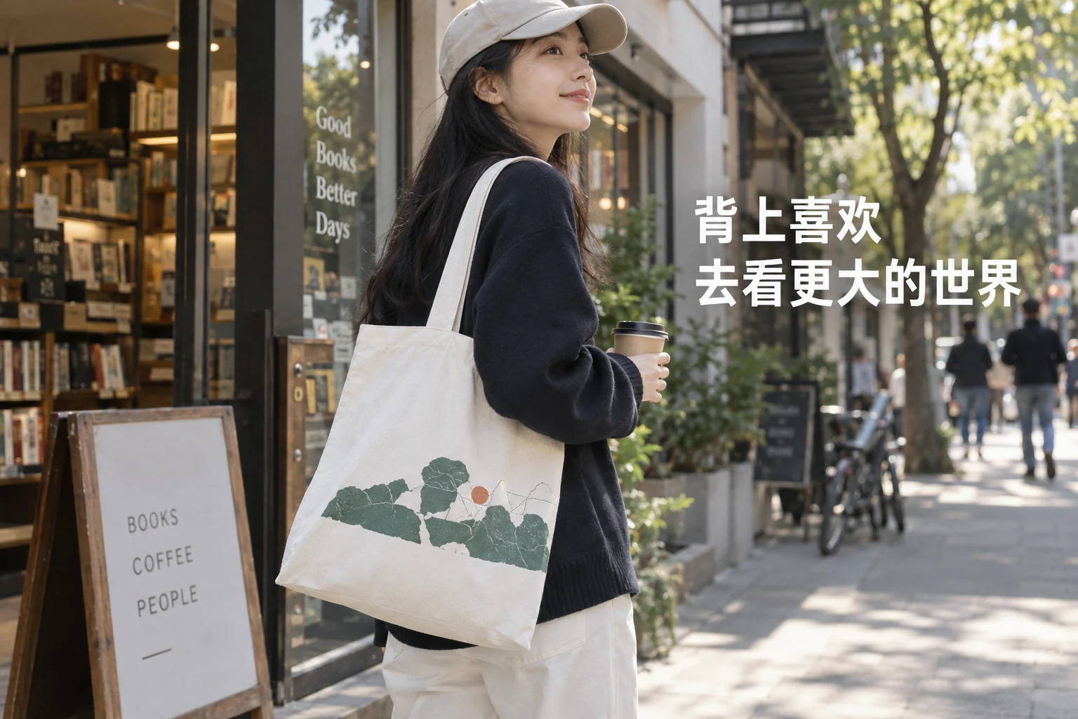 买家秀&种草图帆布包日常出行案例图