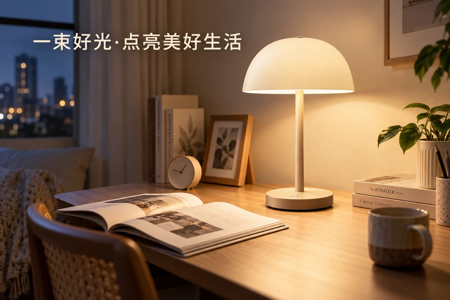 万能画布台灯商品展示素材案例图