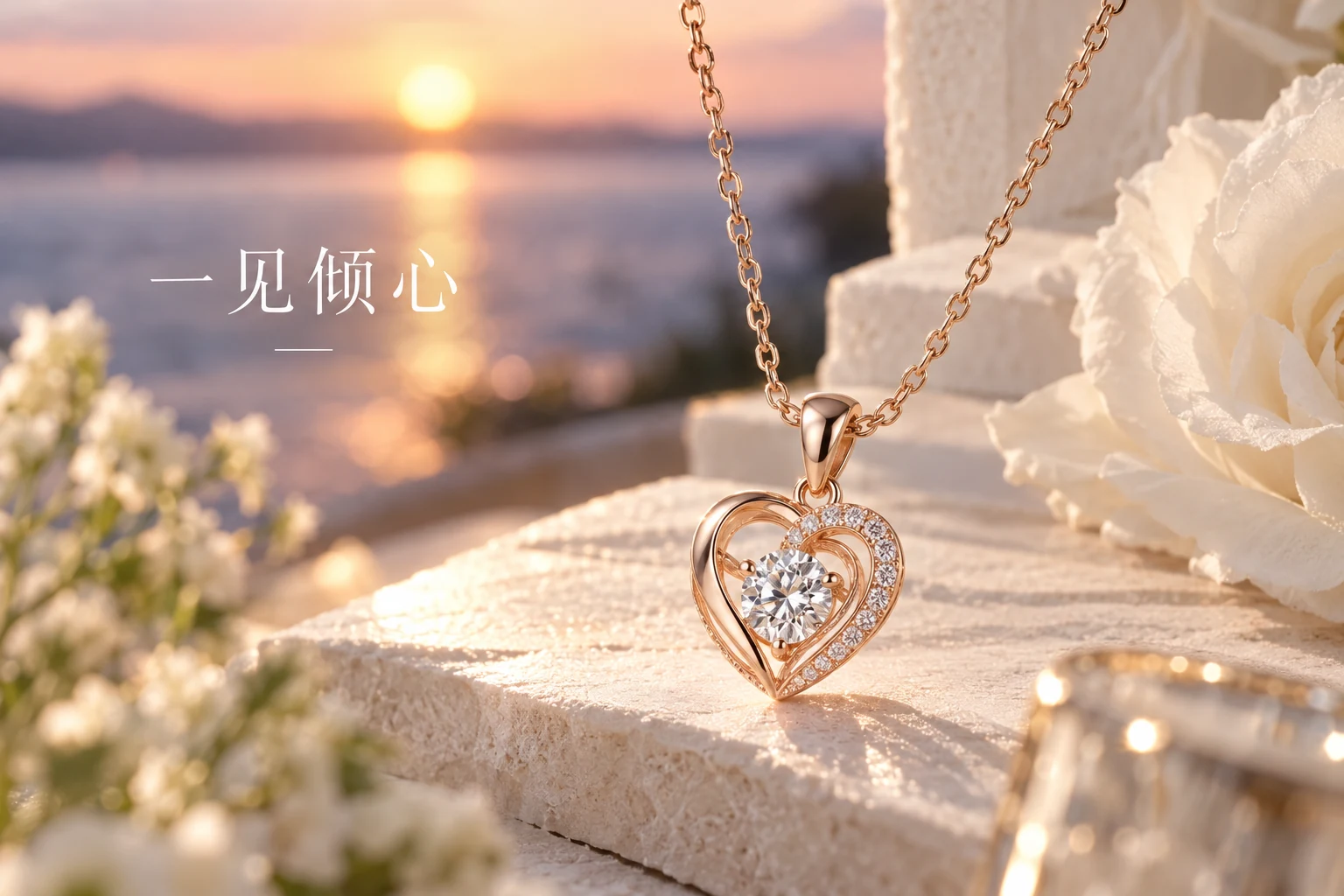 项链 · 主图，AI生成的设计案例