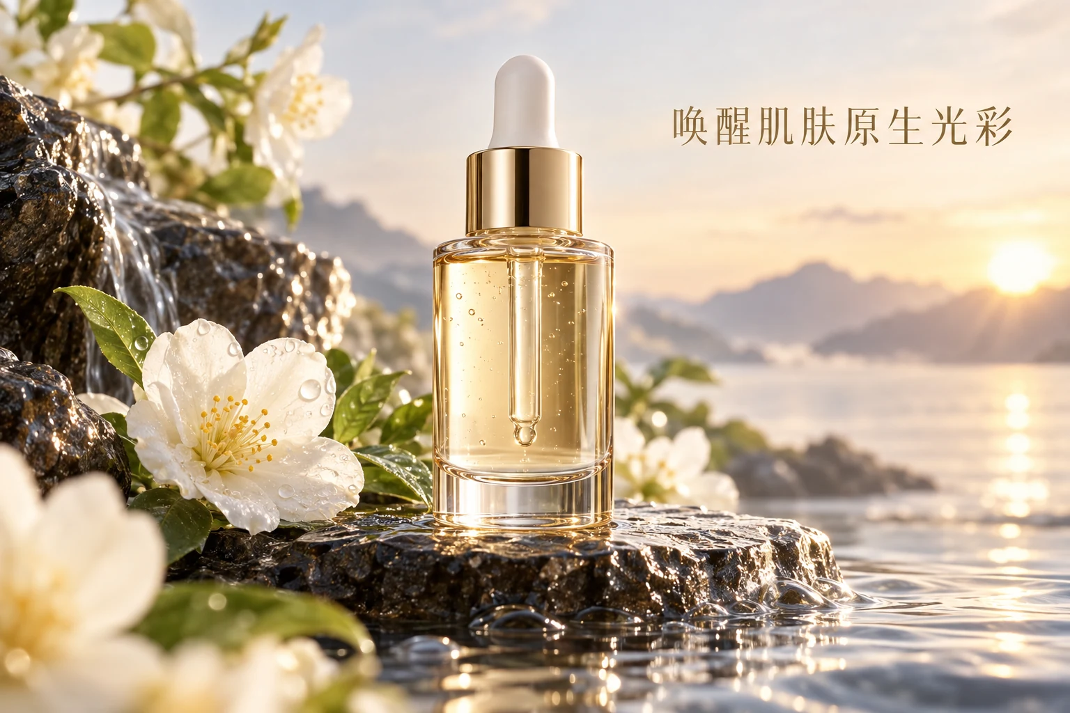 万能画布护肤精华商品主图素材案例图