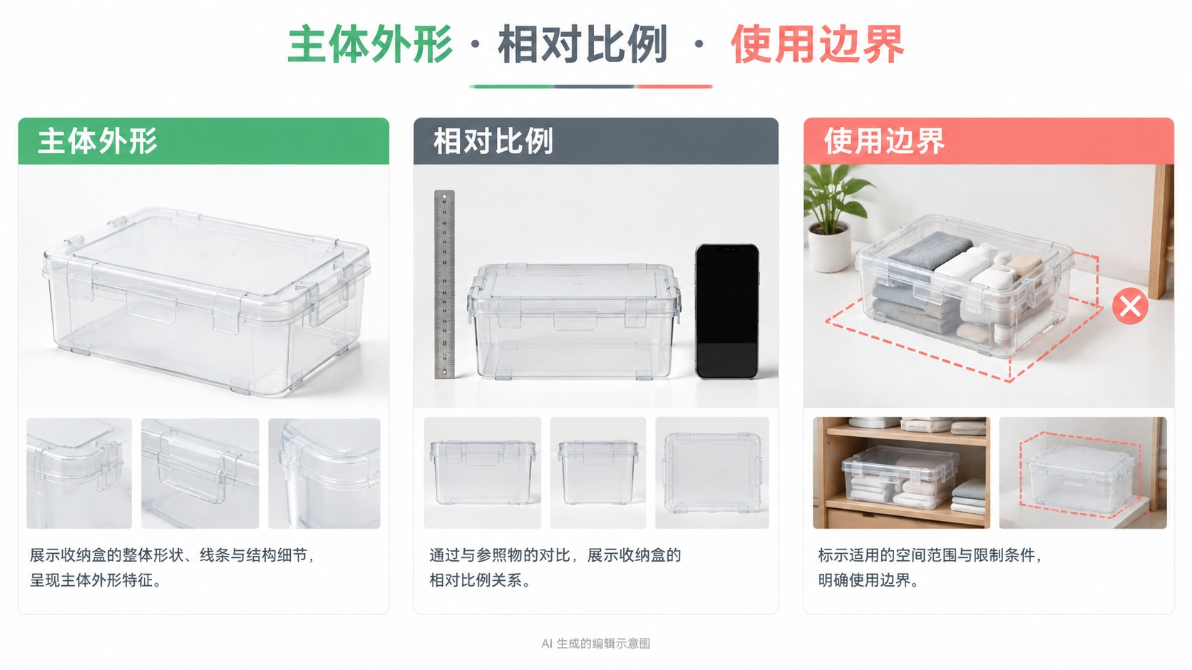 商品主体没变，为什么图片仍可能让买家误会：主体外形、相对比例、使用边界示意