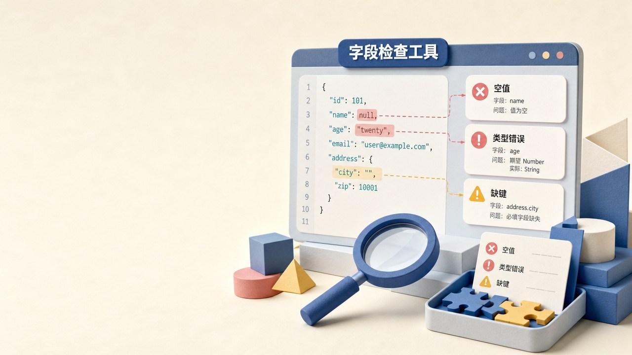 商品资料混入空字段,生成必填项缺口清单