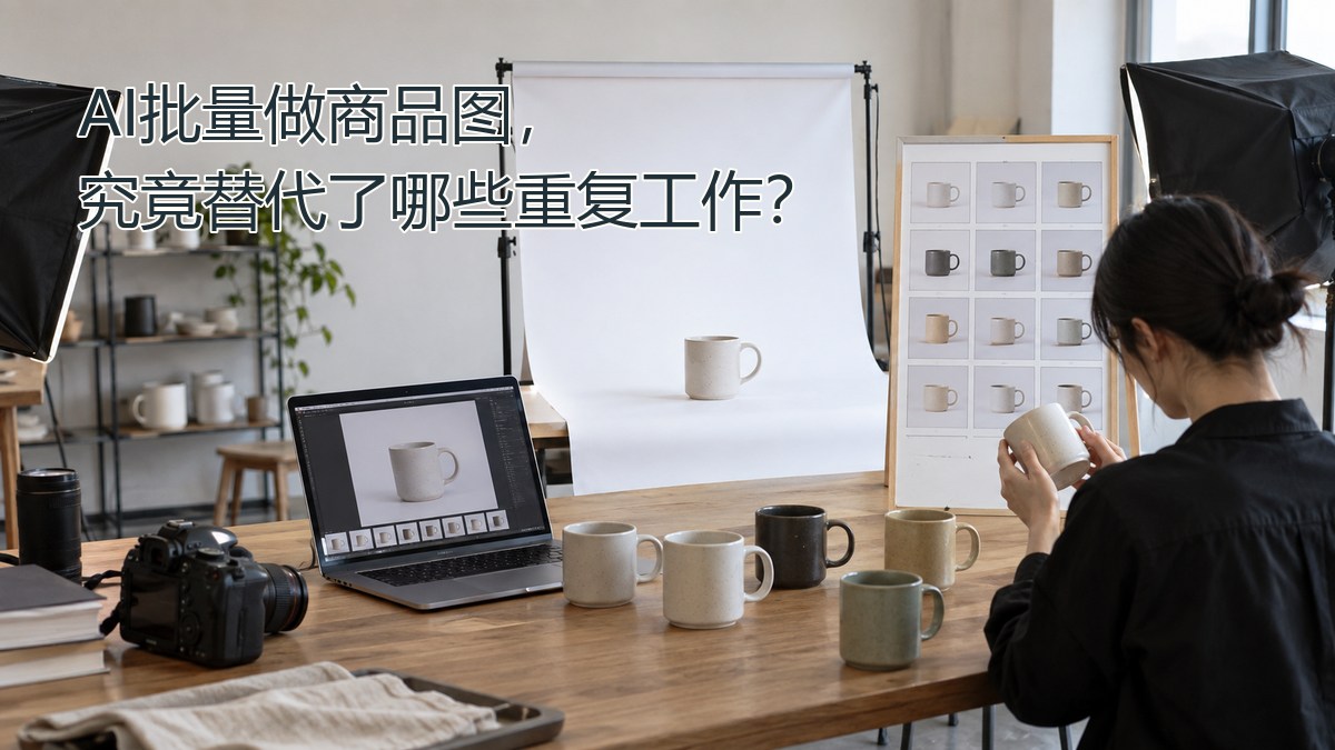 AI 批量做商品图,究竟替代了哪些重复工作?