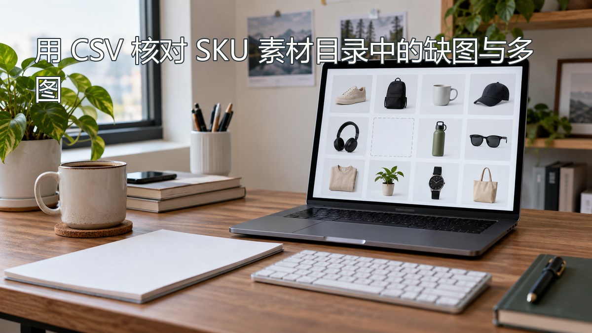 用 CSV 核对 SKU 素材目录中的缺图与多图