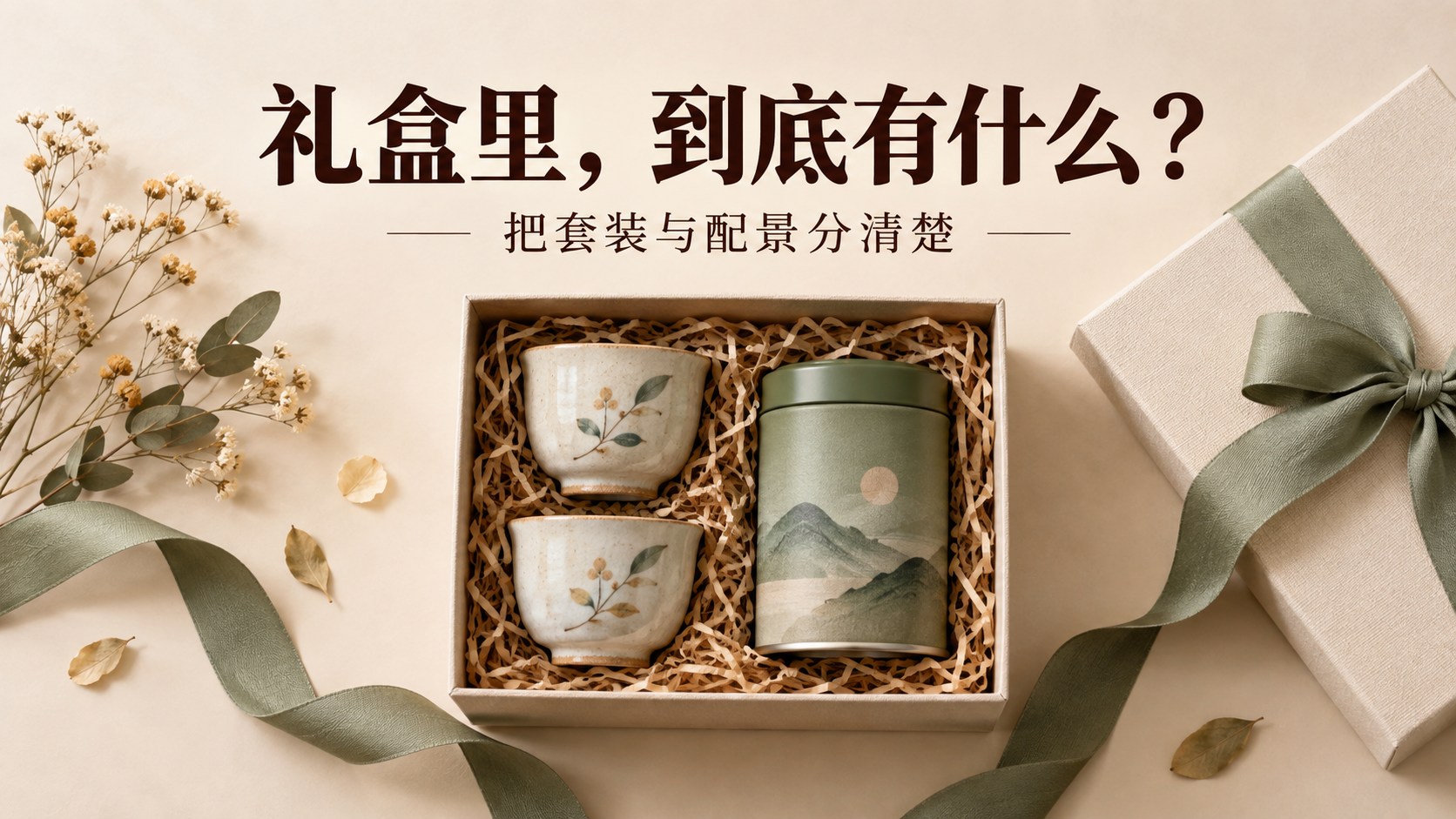 礼盒里到底有什么?商品图别让配景替你回答