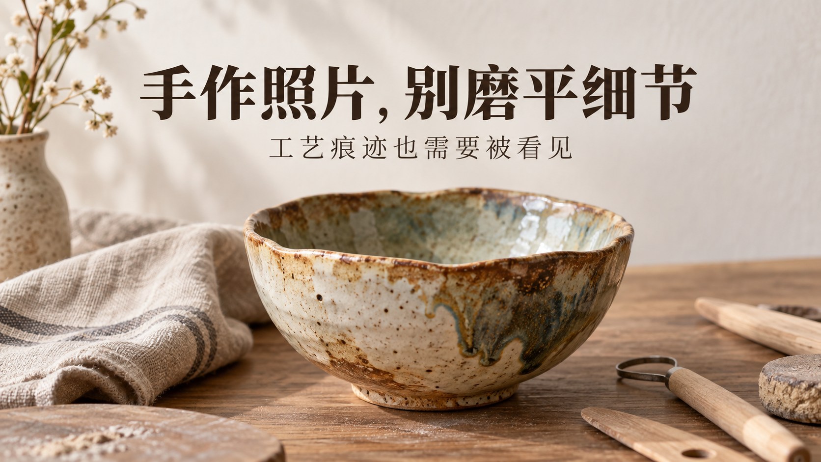 手作的照片,需要把那些不整齐都修掉吗?