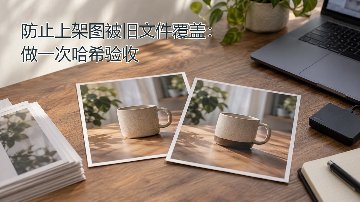 防止上架图被旧文件覆盖:做一次哈希验收