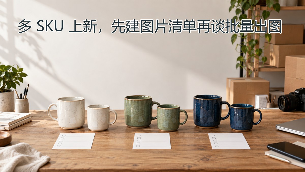 多 SKU 上新,先建图片清单再谈批量出图