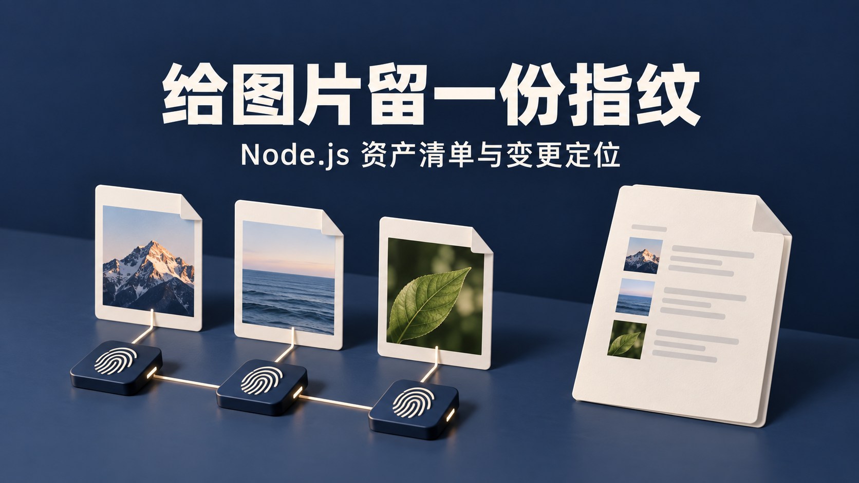 用 Node.js 给商品图片建立 SHA-256 指纹清单