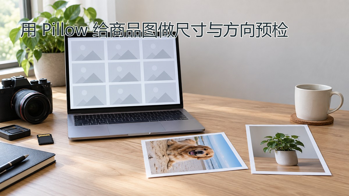用 Pillow 给商品图做尺寸与方向预检