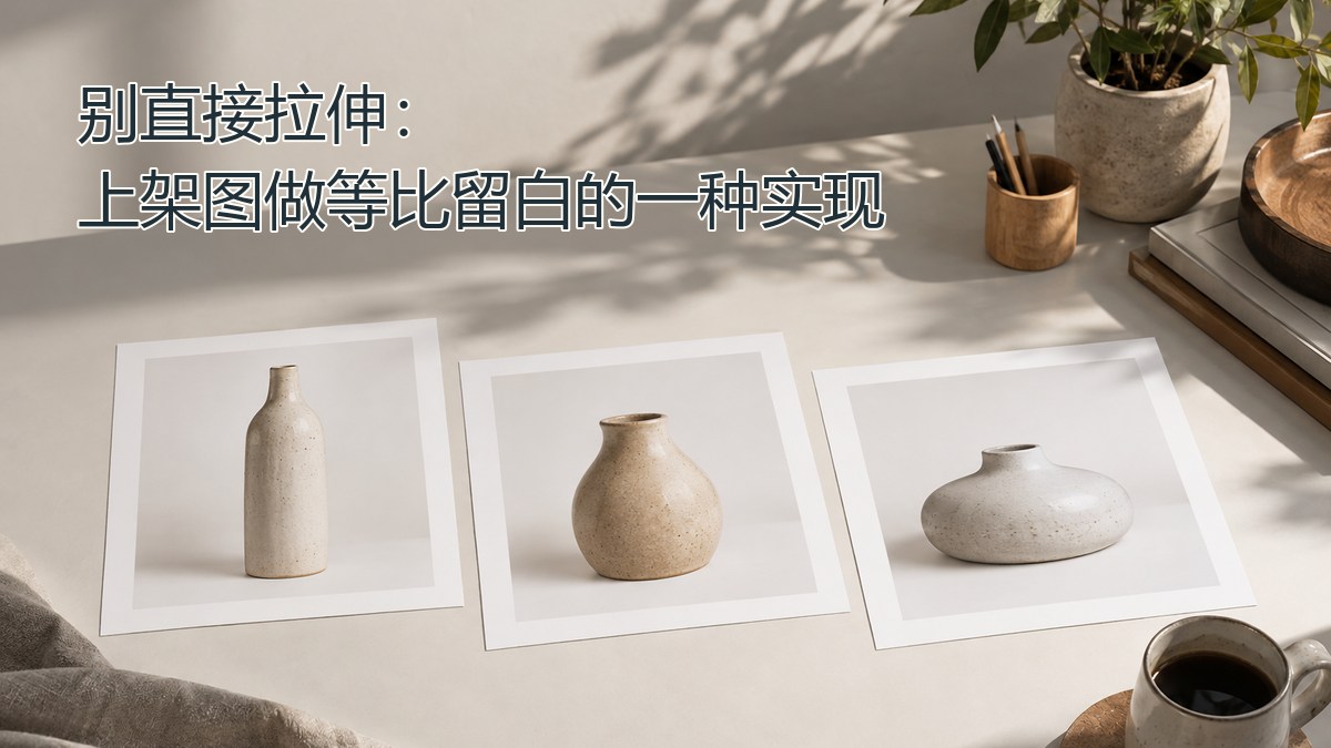 别直接拉伸:上架图做等比留白的一种实现