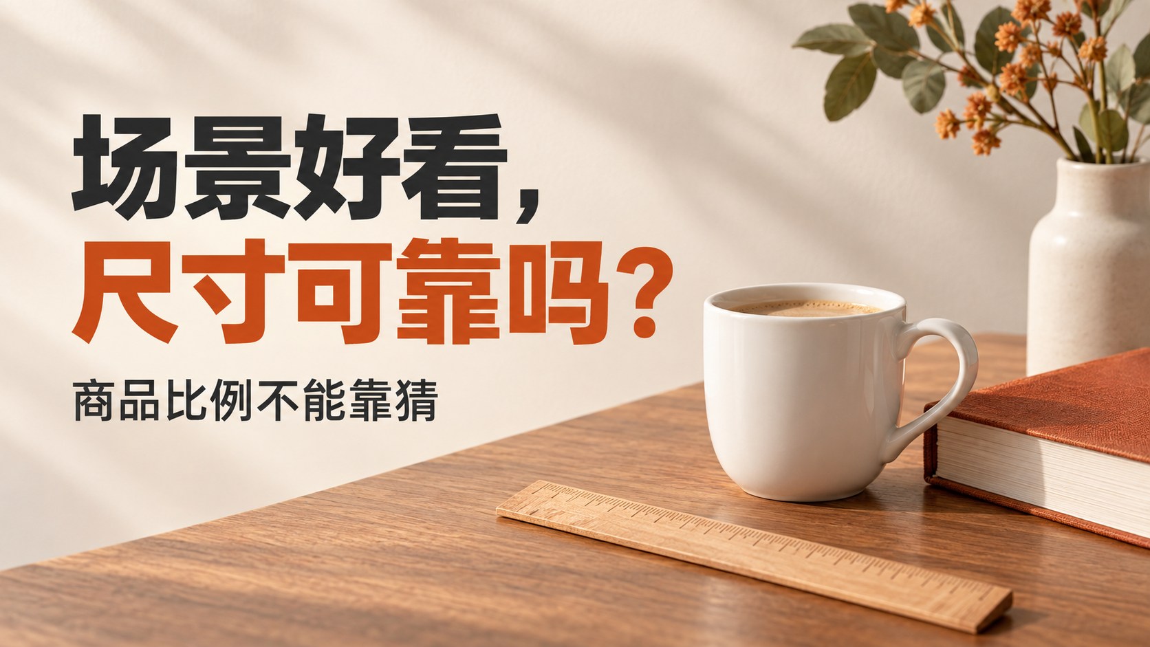 场景图里的杯子有多大？好看的电商图片也要回答这个问题